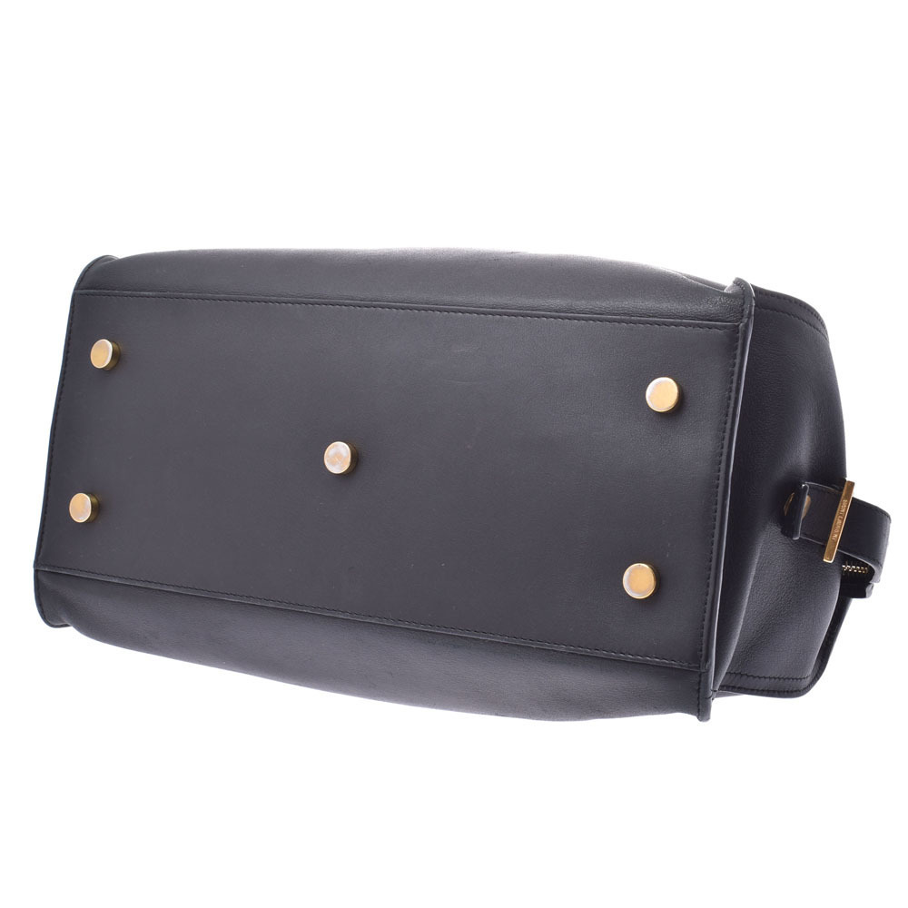 SAINT LAURENT Cabas Black Calfskin Bag - Picture 5 of 11